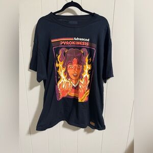 Advanced Pyrokinesis Steven Rhodes Graphic T-Shirt size XL